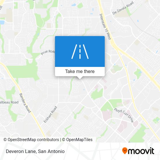 Mapa de Deveron Lane