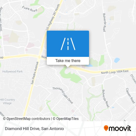 Diamond Hill Drive map