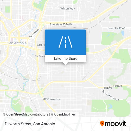 Dilworth Street map