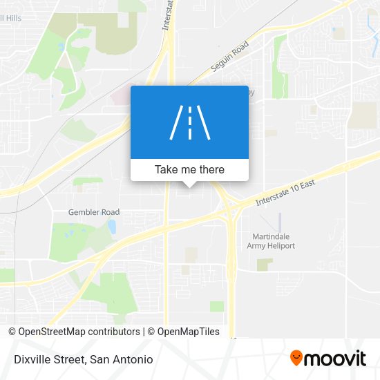 Dixville Street map