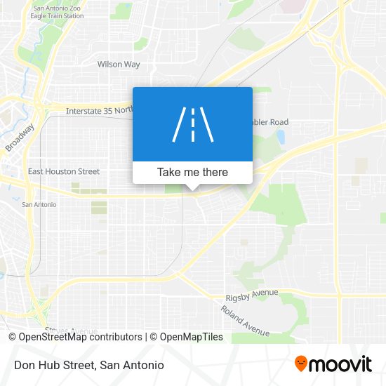 Mapa de Don Hub Street