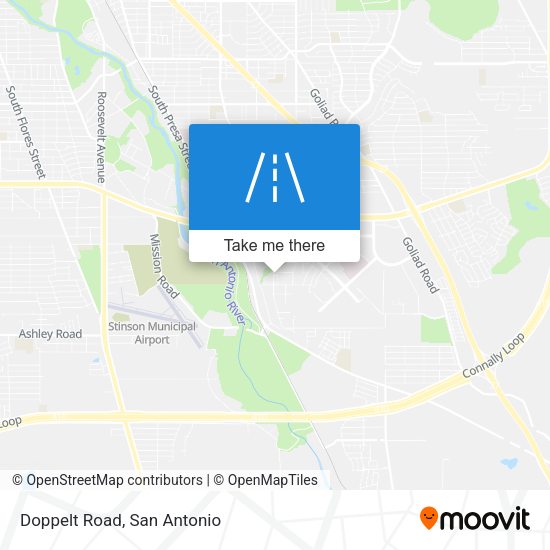 Mapa de Doppelt Road