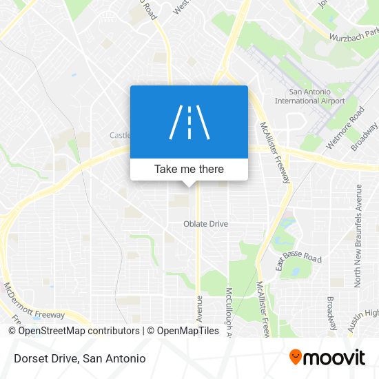Mapa de Dorset Drive