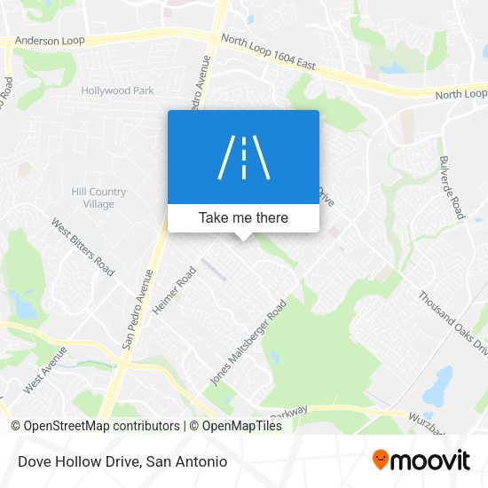Dove Hollow Drive map
