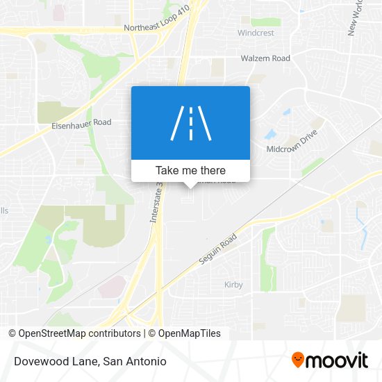 Mapa de Dovewood Lane
