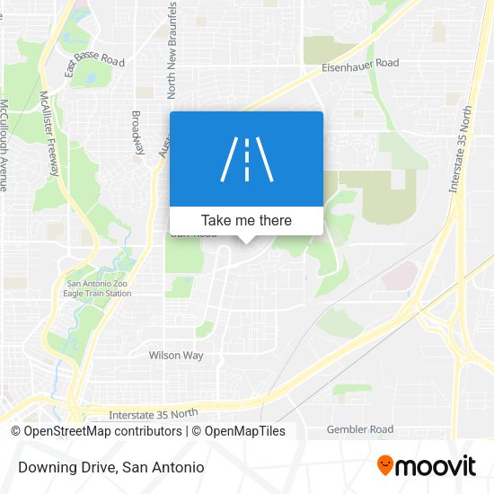 Mapa de Downing Drive