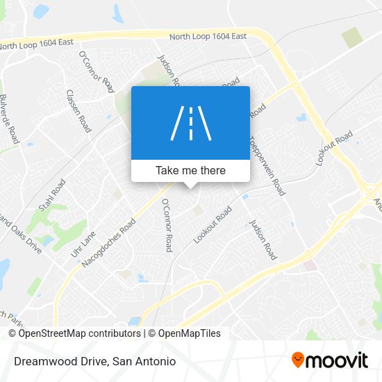 Dreamwood Drive map