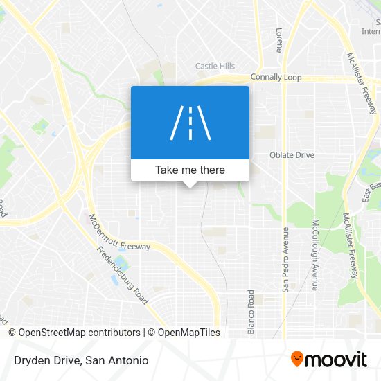 Mapa de Dryden Drive