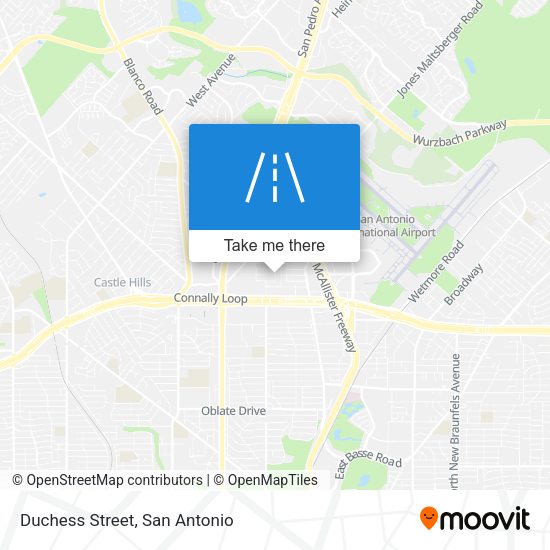 Mapa de Duchess Street