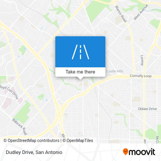 Mapa de Dudley Drive