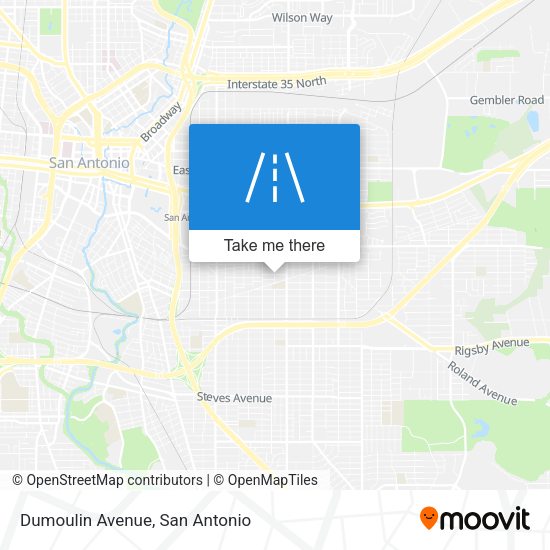 Dumoulin Avenue map