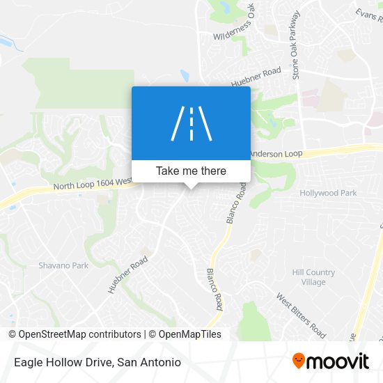 Eagle Hollow Drive map