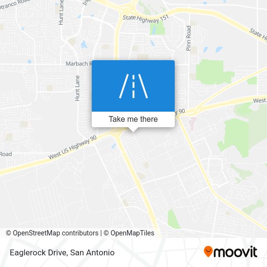 Eaglerock Drive map
