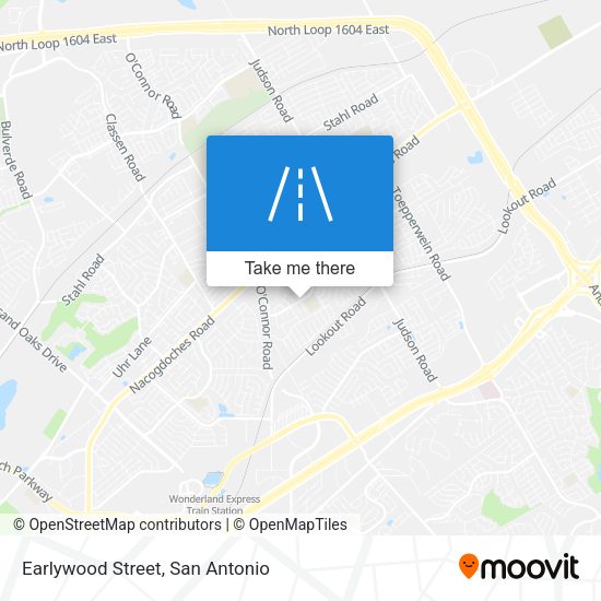 Earlywood Street map