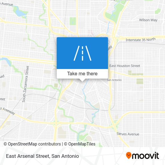 East Arsenal Street map