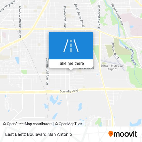 Mapa de East Baetz Boulevard