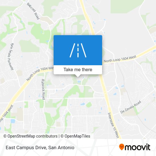 Mapa de East Campus Drive