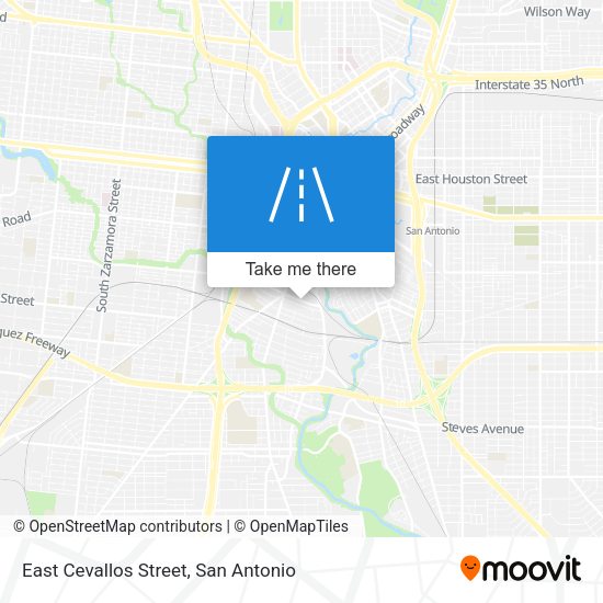 East Cevallos Street map