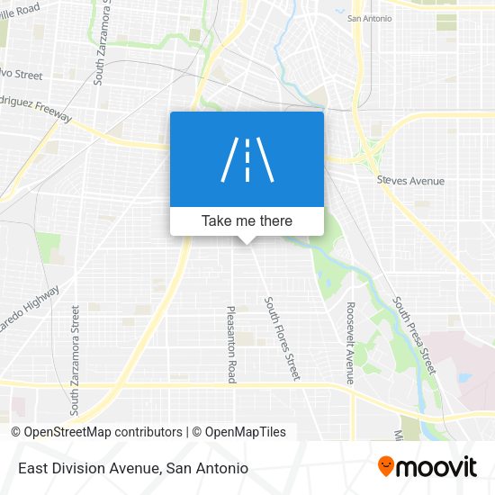 East Division Avenue map