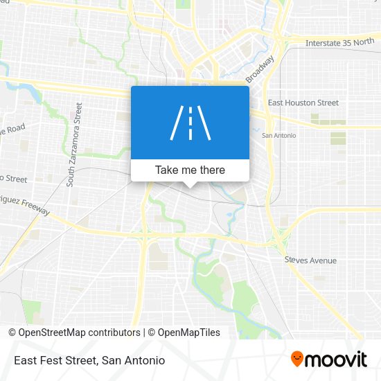 Mapa de East Fest Street