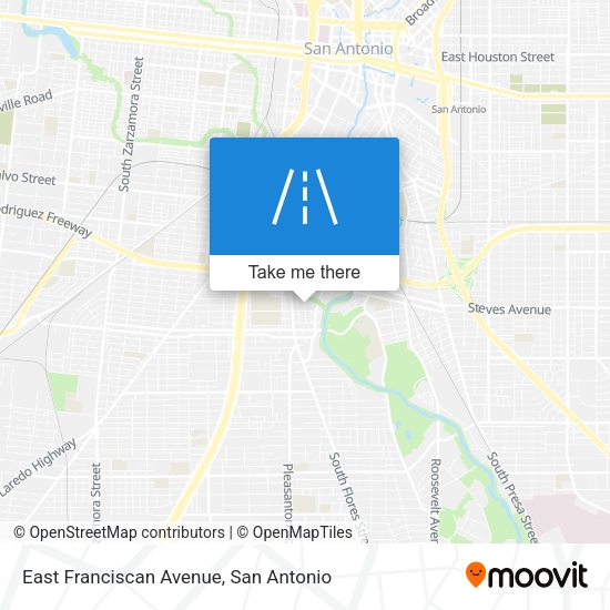 Mapa de East Franciscan Avenue