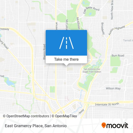 East Gramercy Place map