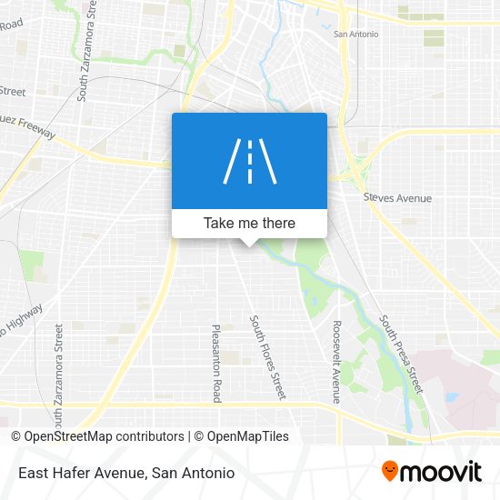 Mapa de East Hafer Avenue