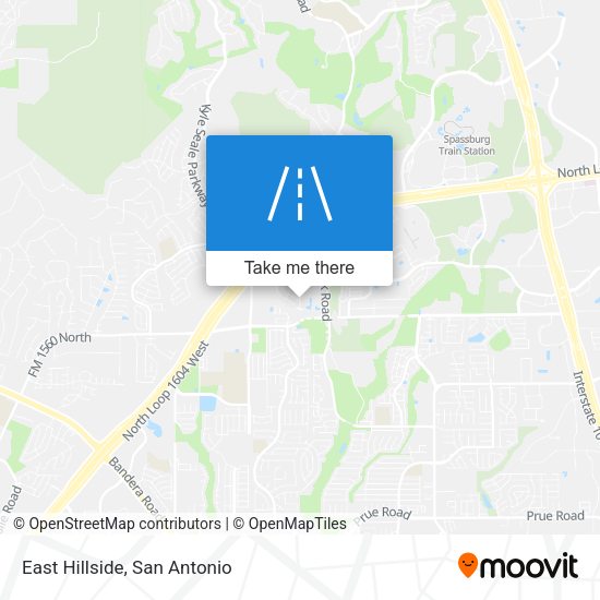 Mapa de East Hillside