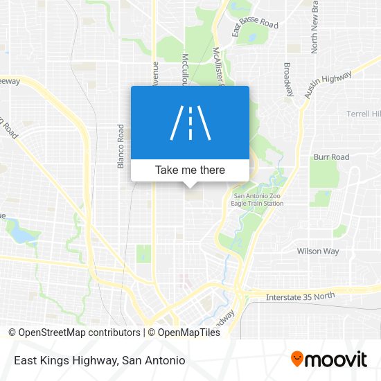 Mapa de East Kings Highway