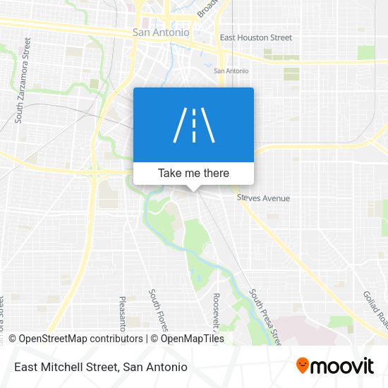 Mapa de East Mitchell Street