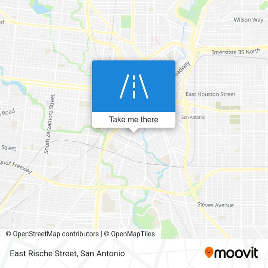 East Rische Street map