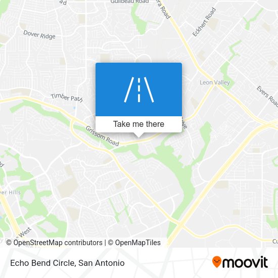 Echo Bend Circle map