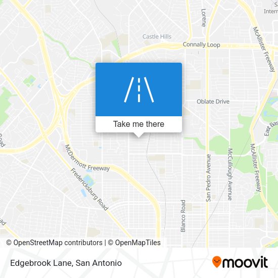 Mapa de Edgebrook Lane