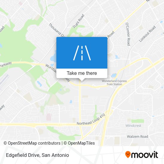 Mapa de Edgefield Drive