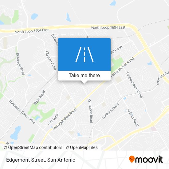 Edgemont Street map