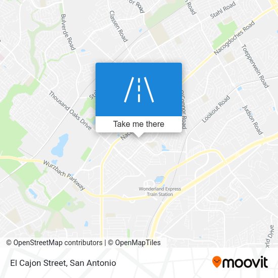 El Cajon Street map