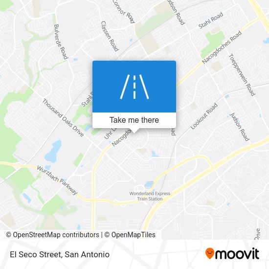 El Seco Street map