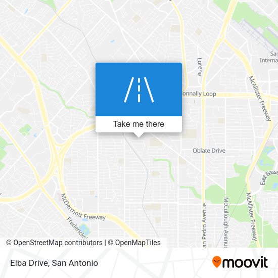 Mapa de Elba Drive