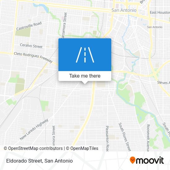 Mapa de Eldorado Street