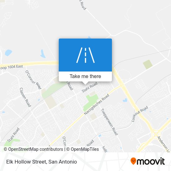 Elk Hollow Street map