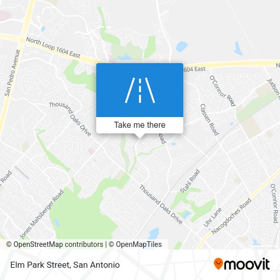 Elm Park Street map