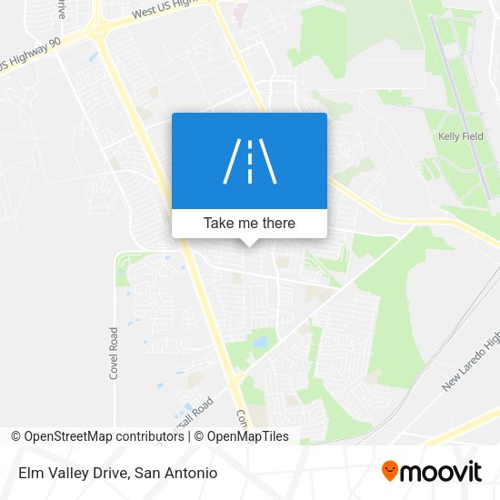 Elm Valley Drive map
