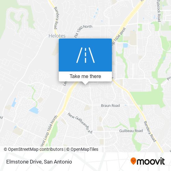 Elmstone Drive map