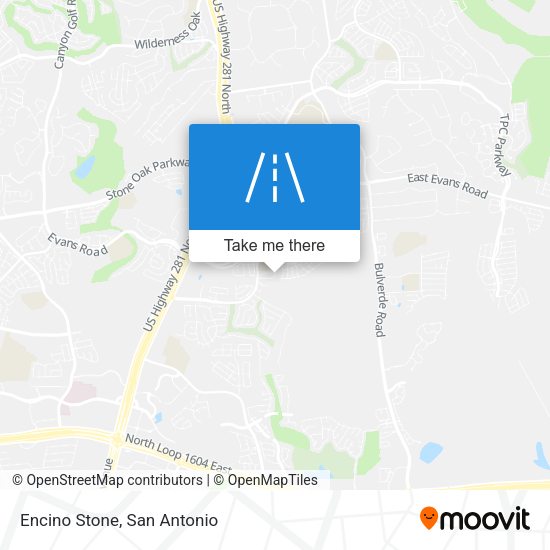Mapa de Encino Stone