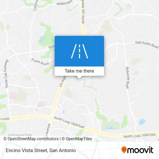 Mapa de Encino Vista Street