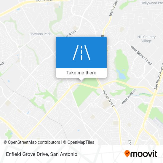 Enfield Grove Drive map