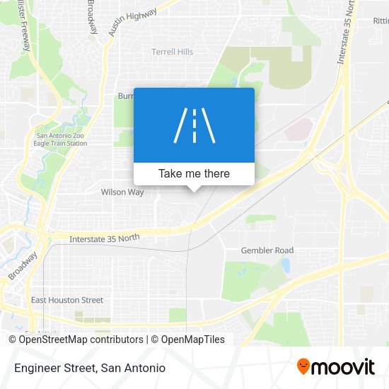 Engineer Street map