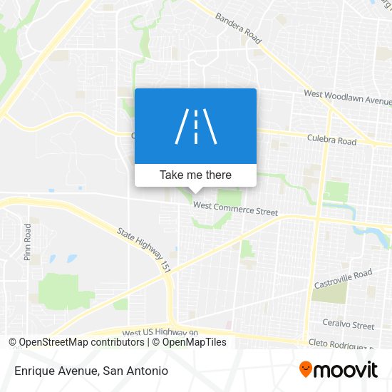 Mapa de Enrique Avenue