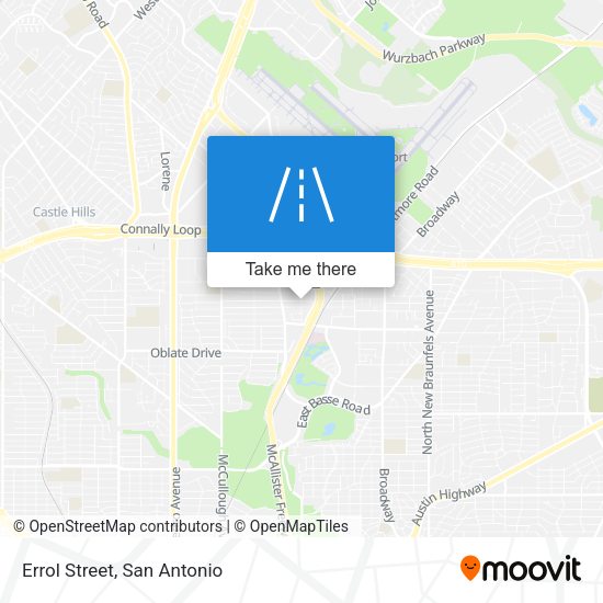 Mapa de Errol Street