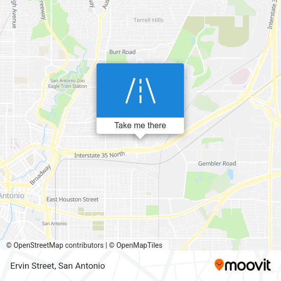 Mapa de Ervin Street